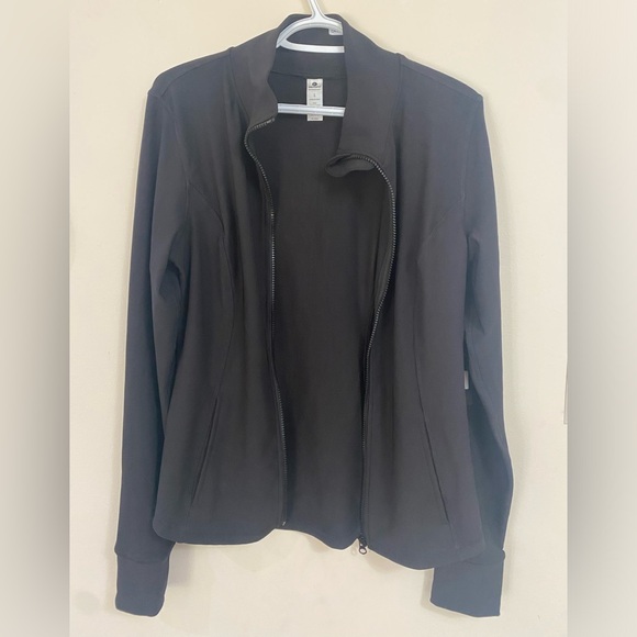 90 Degree By Reflex Rib Altitude Jacket Size L Black Thumbhole Cuffs - Picture 2 of 7